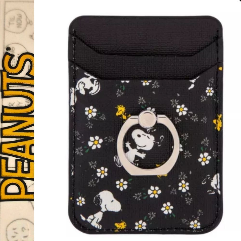 Peanuts Snoopy & Woodstock Phone Card Holder